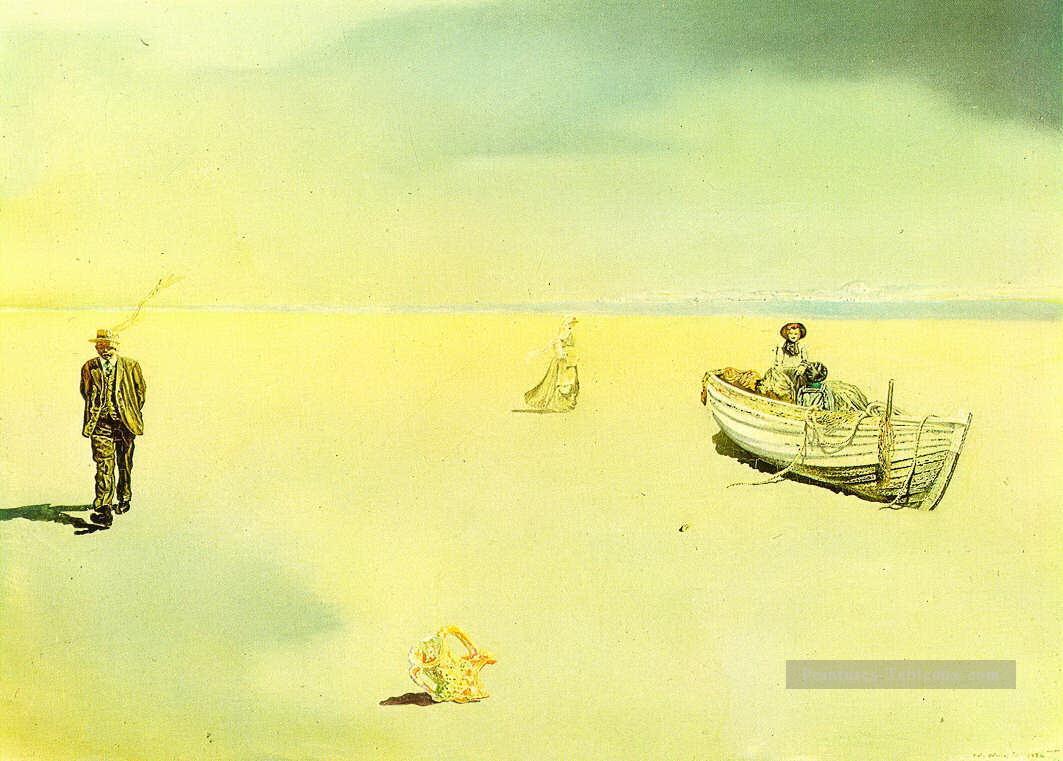 Imagen astral paranoica de Salvador Dali Pintura al óleo